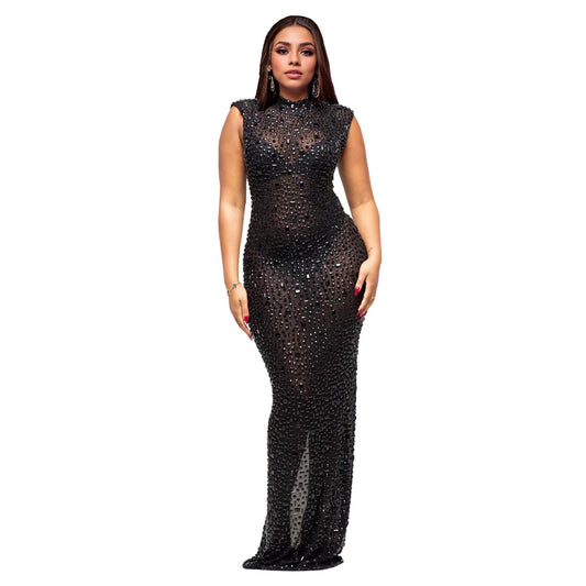 Noir Luxe Gown