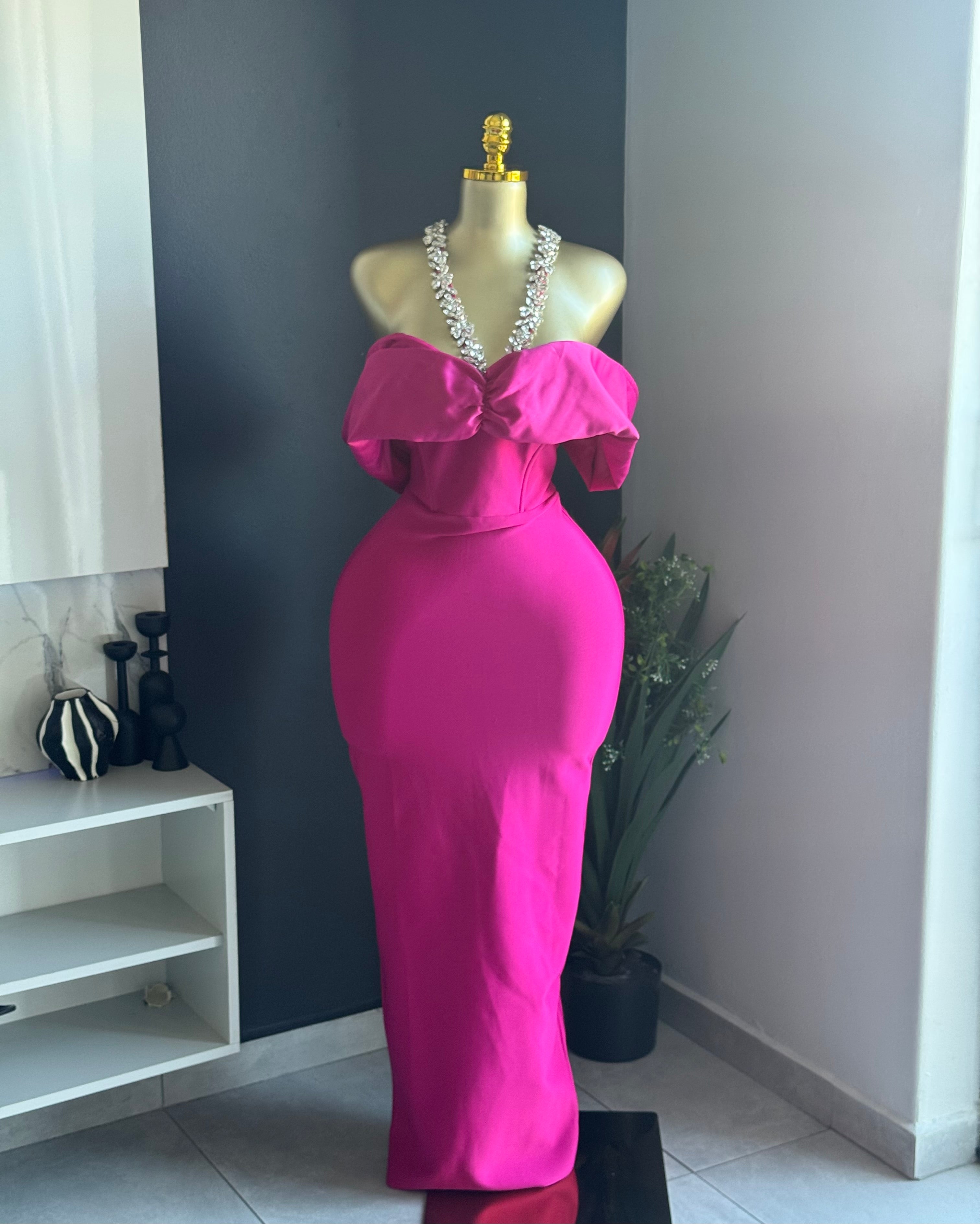 Amara Pink Dress
