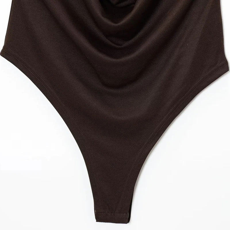Nyla Gold Ring Bodysuit Top