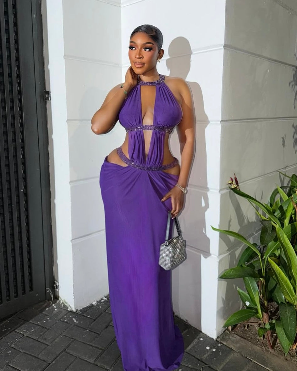 Amora Cut-Out Maxi Dress