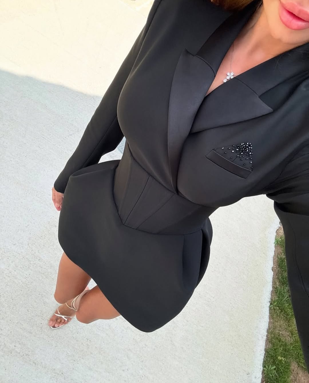 Main Character Blazer Dress