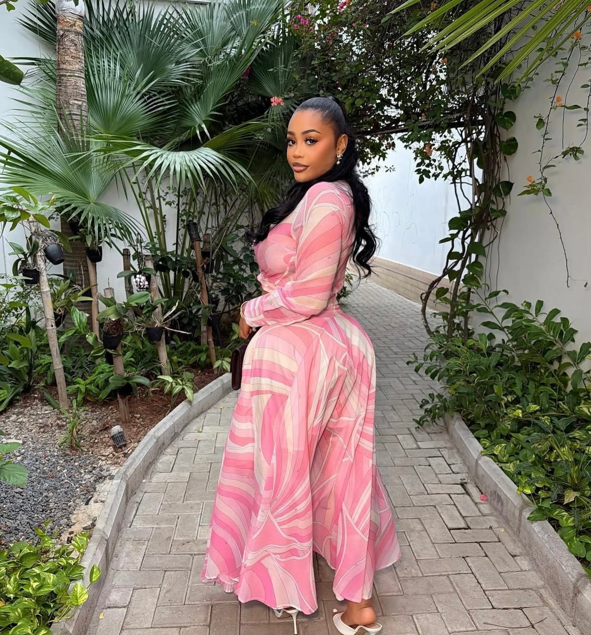 Sienna Pink Two-Piece Set