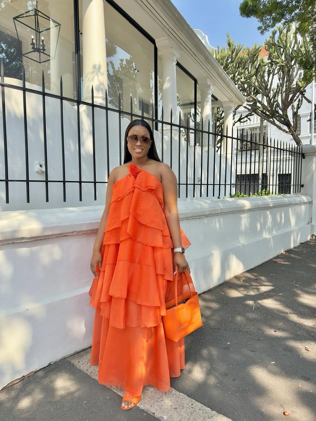 Valencia Ruffle Gown
