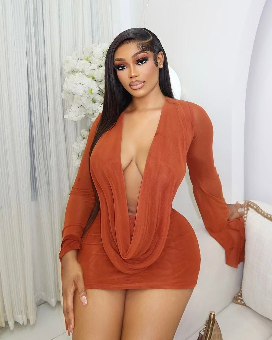 Amber Desire Mini Dress