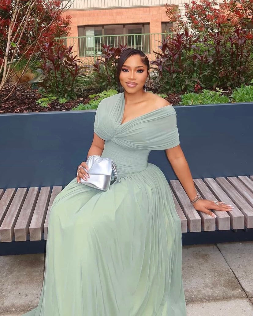 Sage Grace Maxi Dress