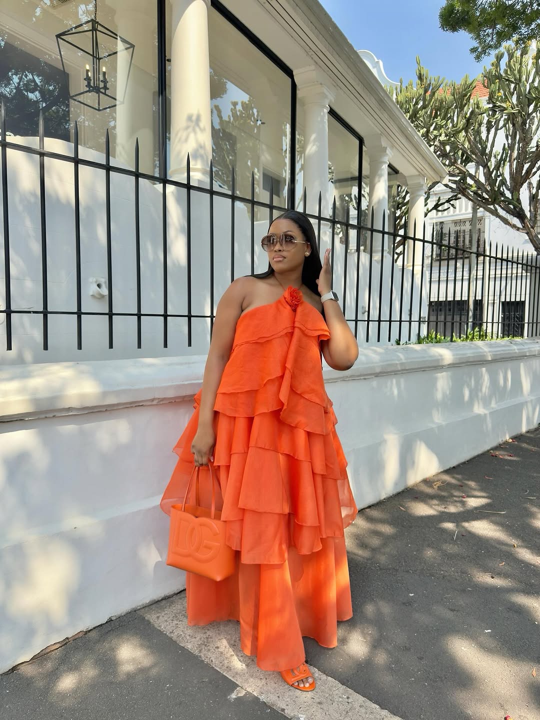 Valencia Ruffle Gown