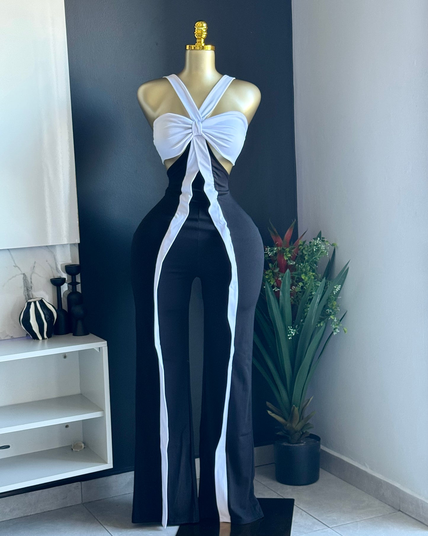 Contour Knot Jumpsuit