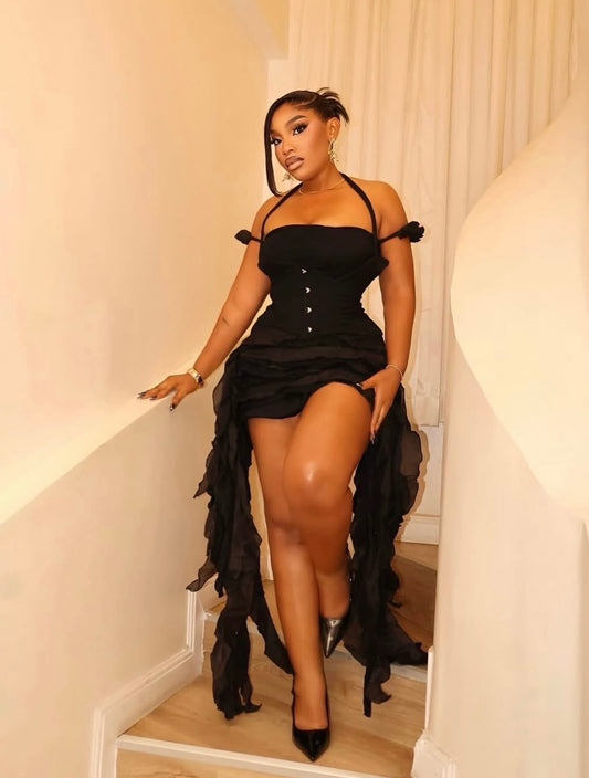 gothic corset set