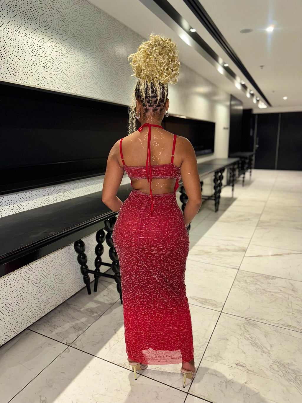 Merlot Glow Midi