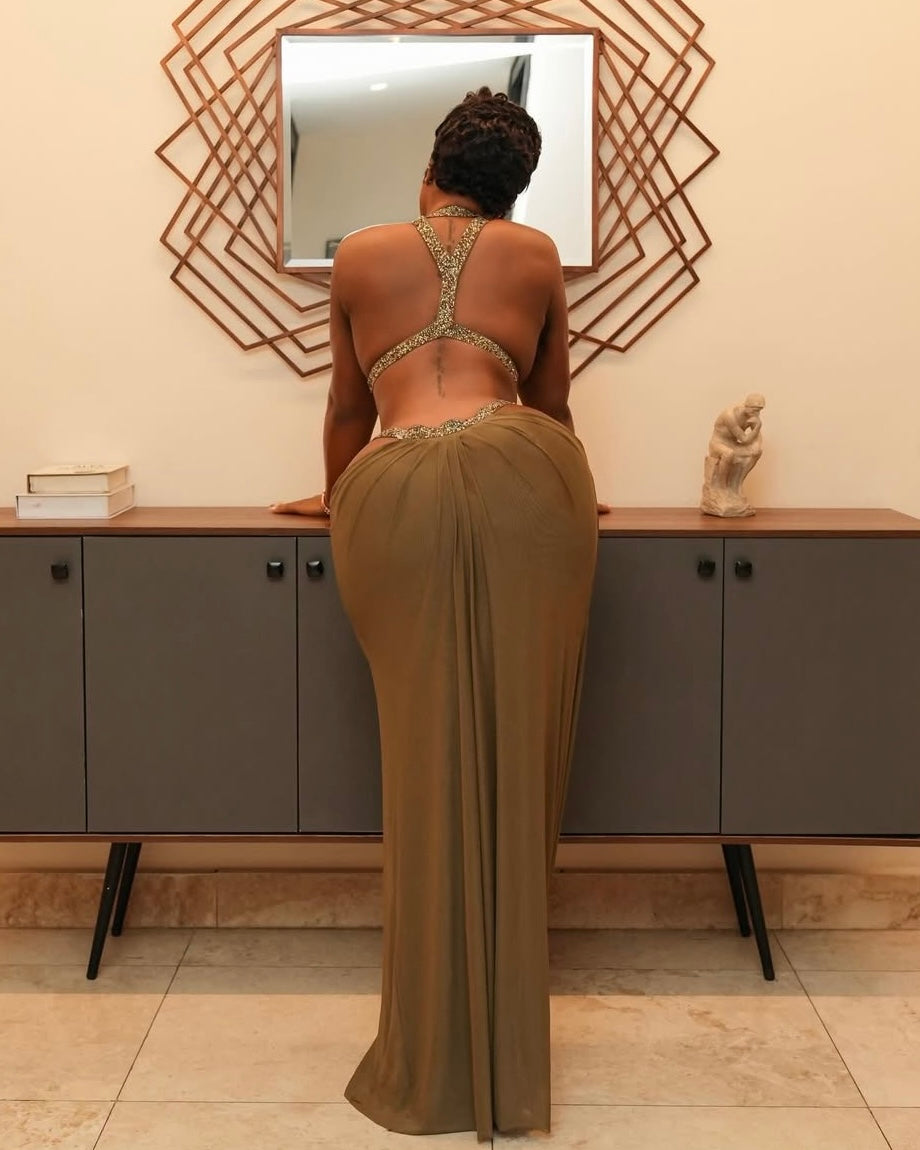Amara Cut-Out Maxi Dres