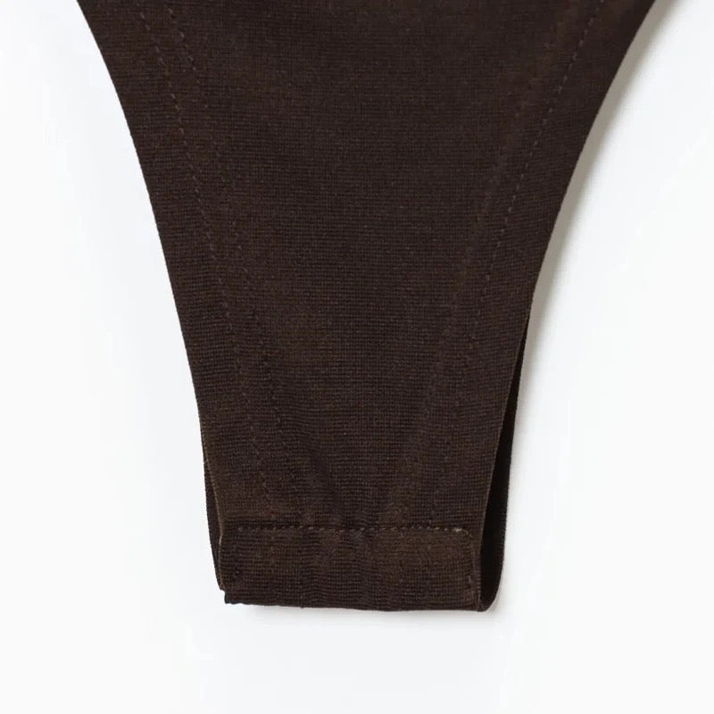 Nyla Gold Ring Bodysuit Top