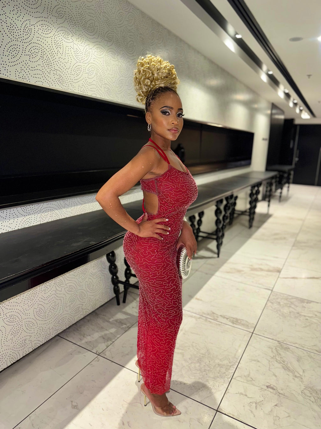 Merlot Glow Midi