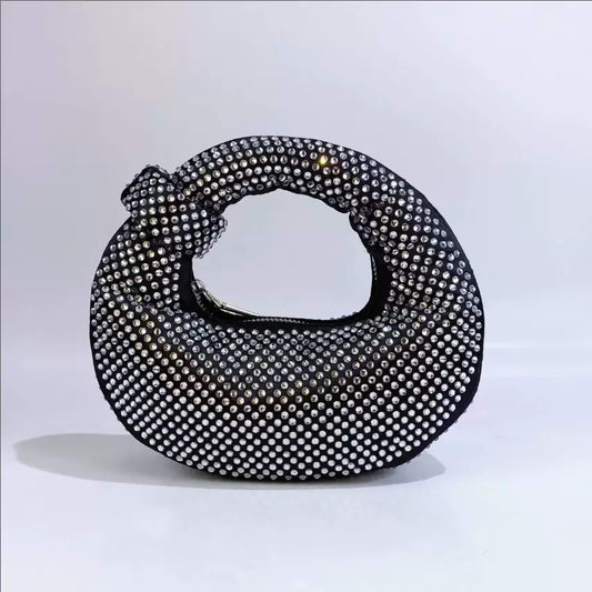 Midnight Glam Knot Bag