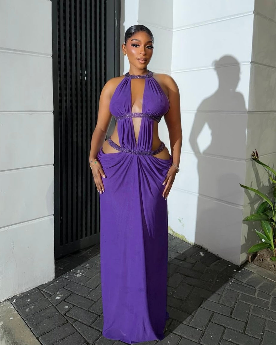 Amora Cut-Out Maxi Dress