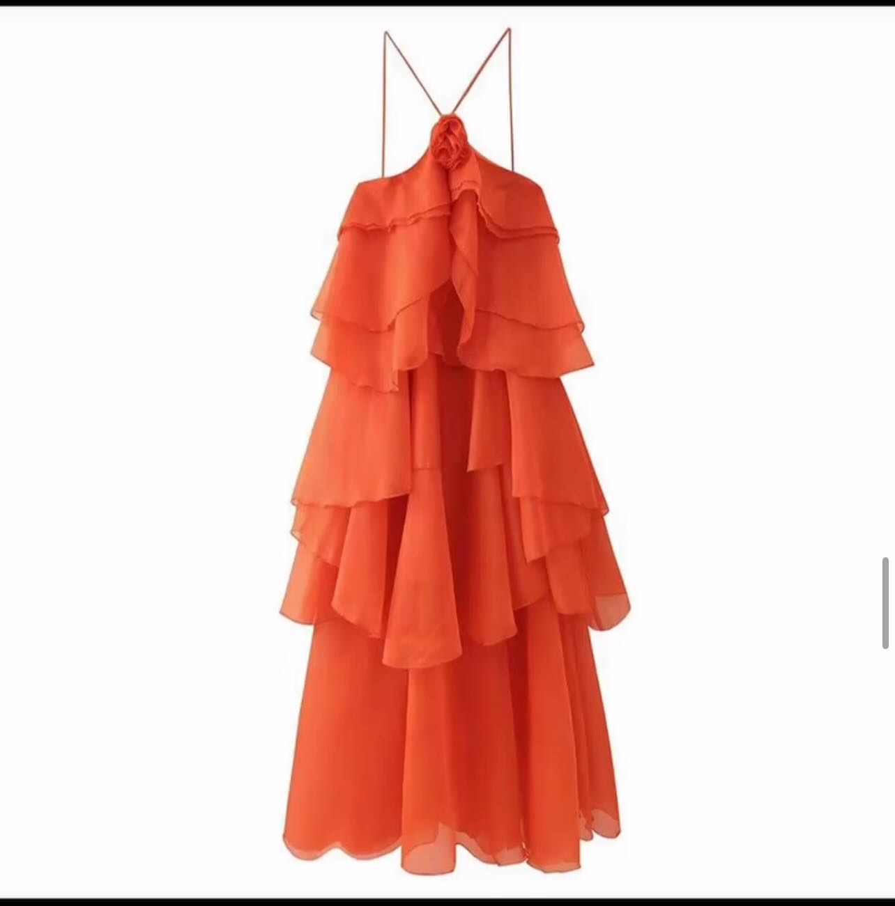 Valencia Ruffle Gown