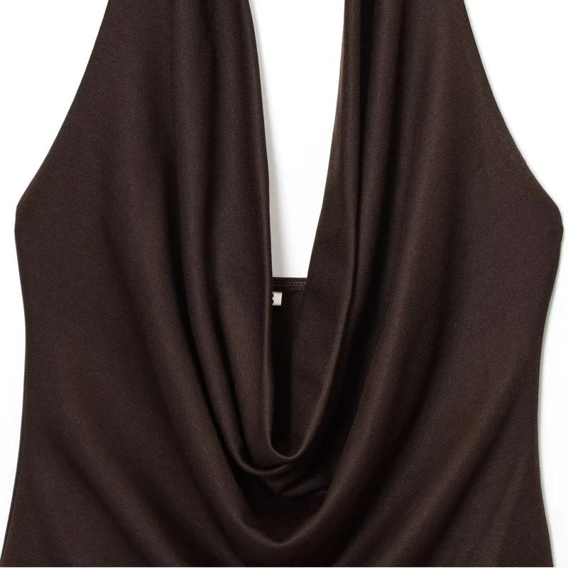 Nyla Gold Ring Bodysuit Top