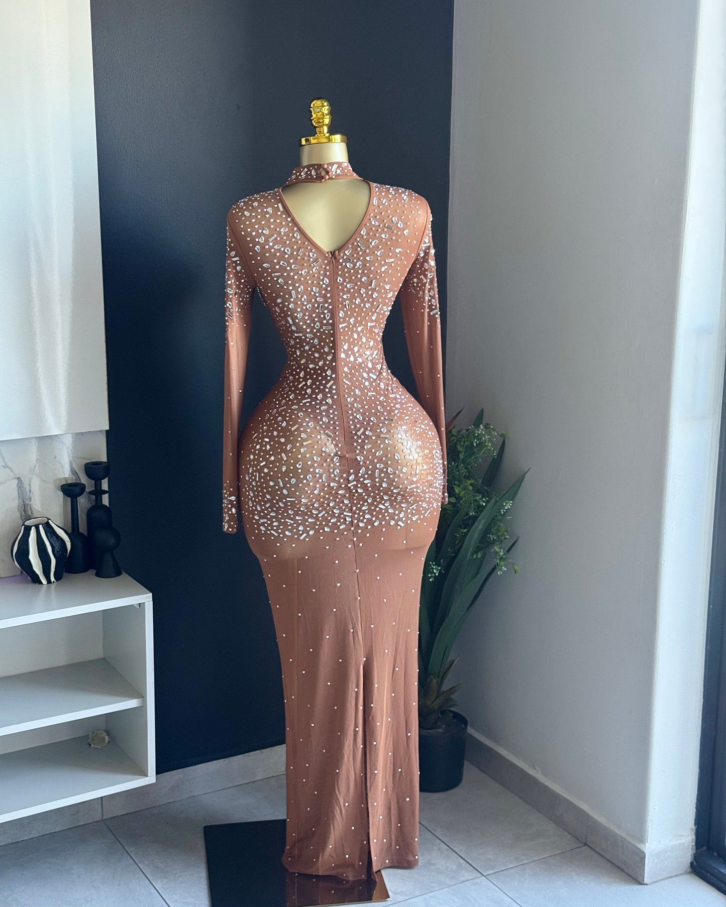 Syla crystal dress