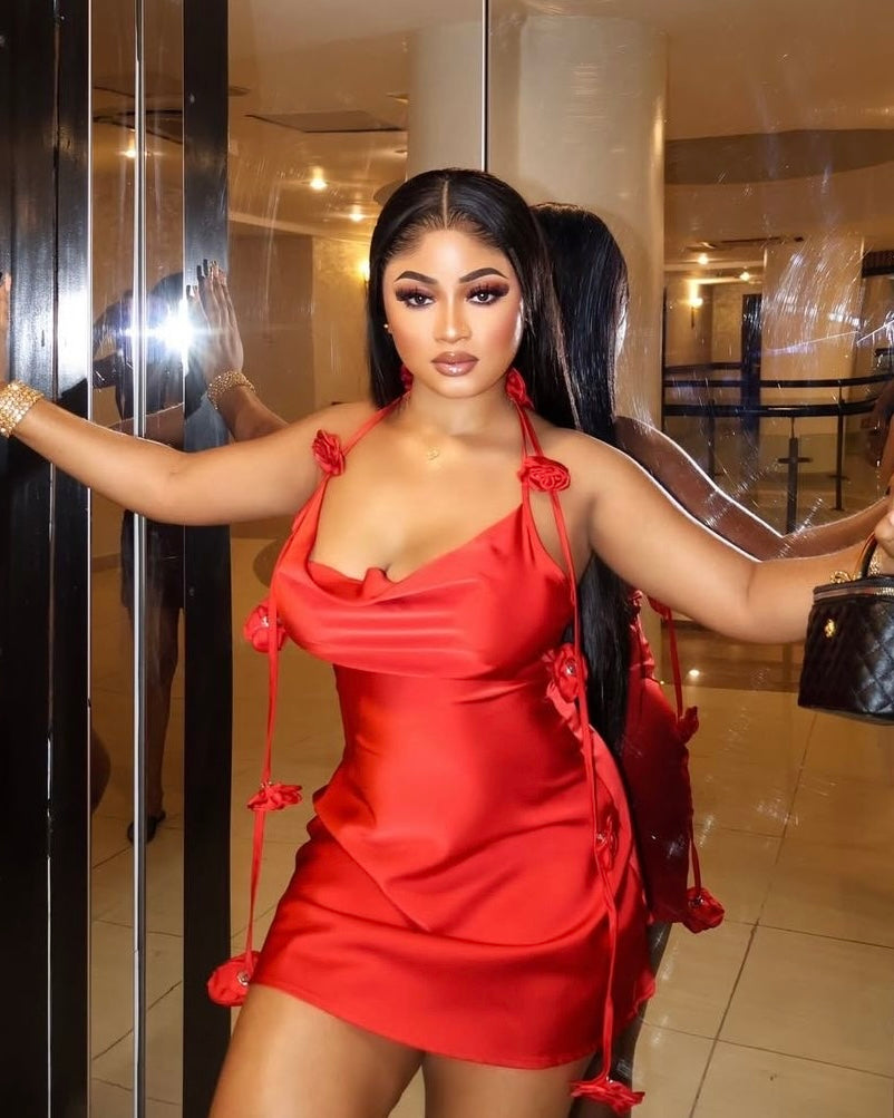 Muse Red Mini Dress