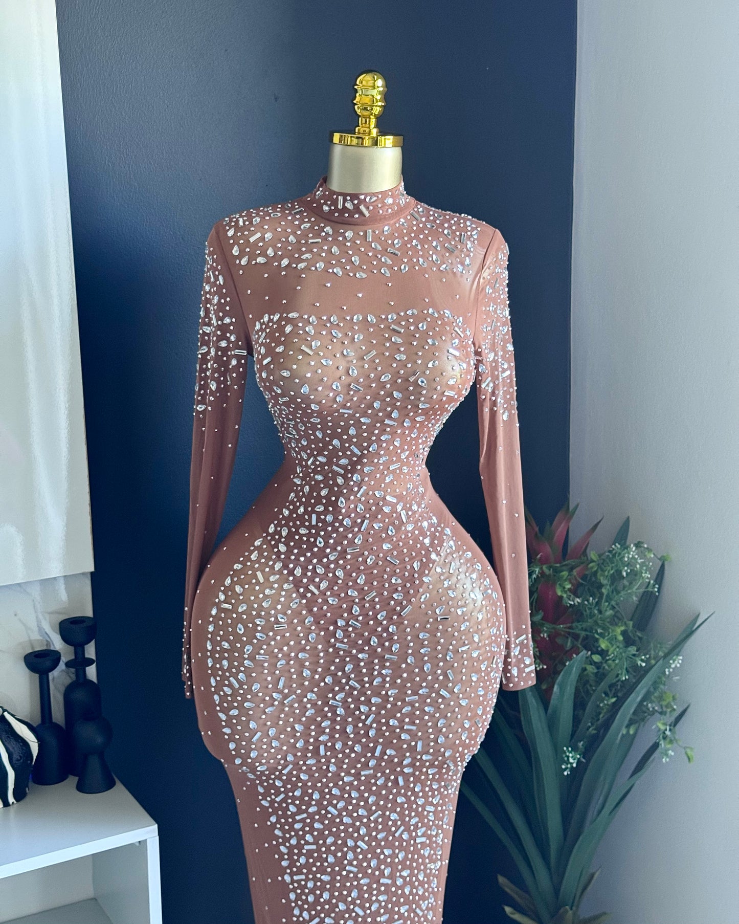 Syla crystal dress