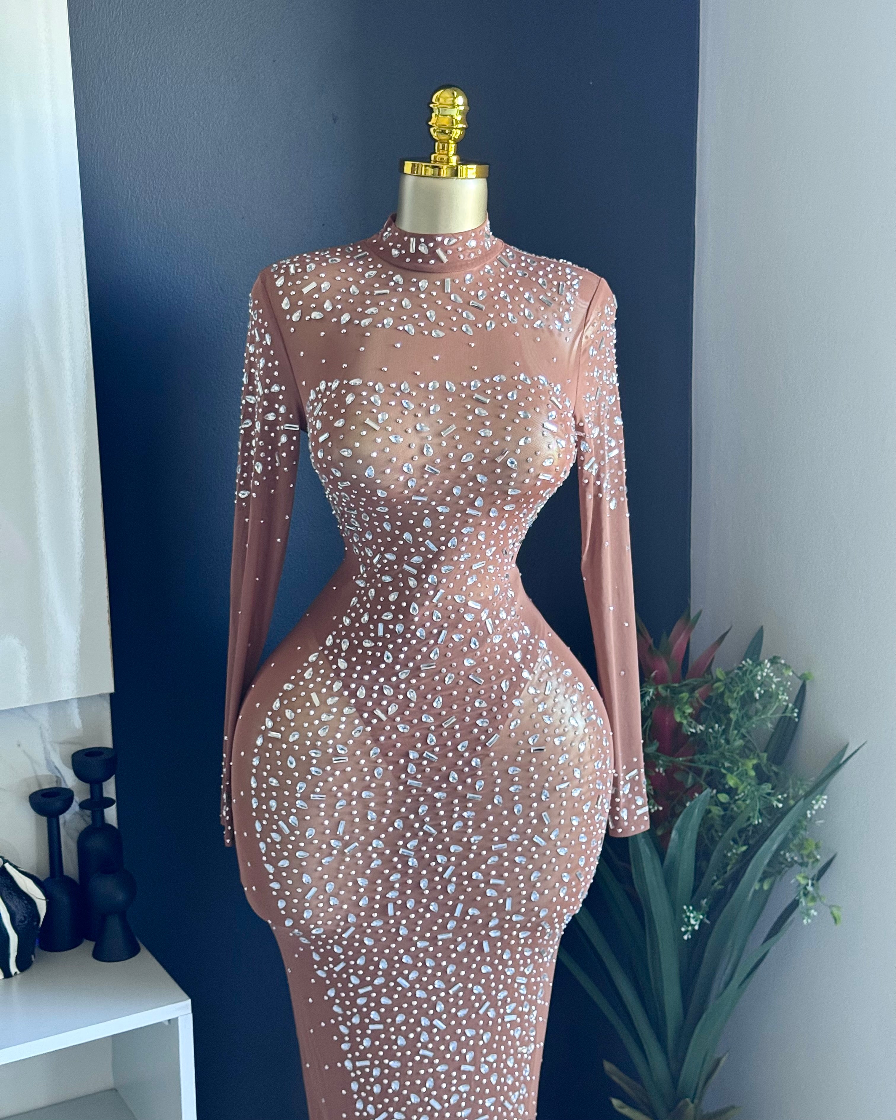 Syla crystal dress