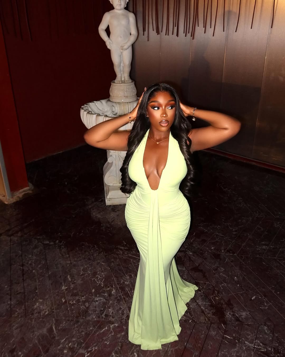 Lemon Glow Maxi Dress