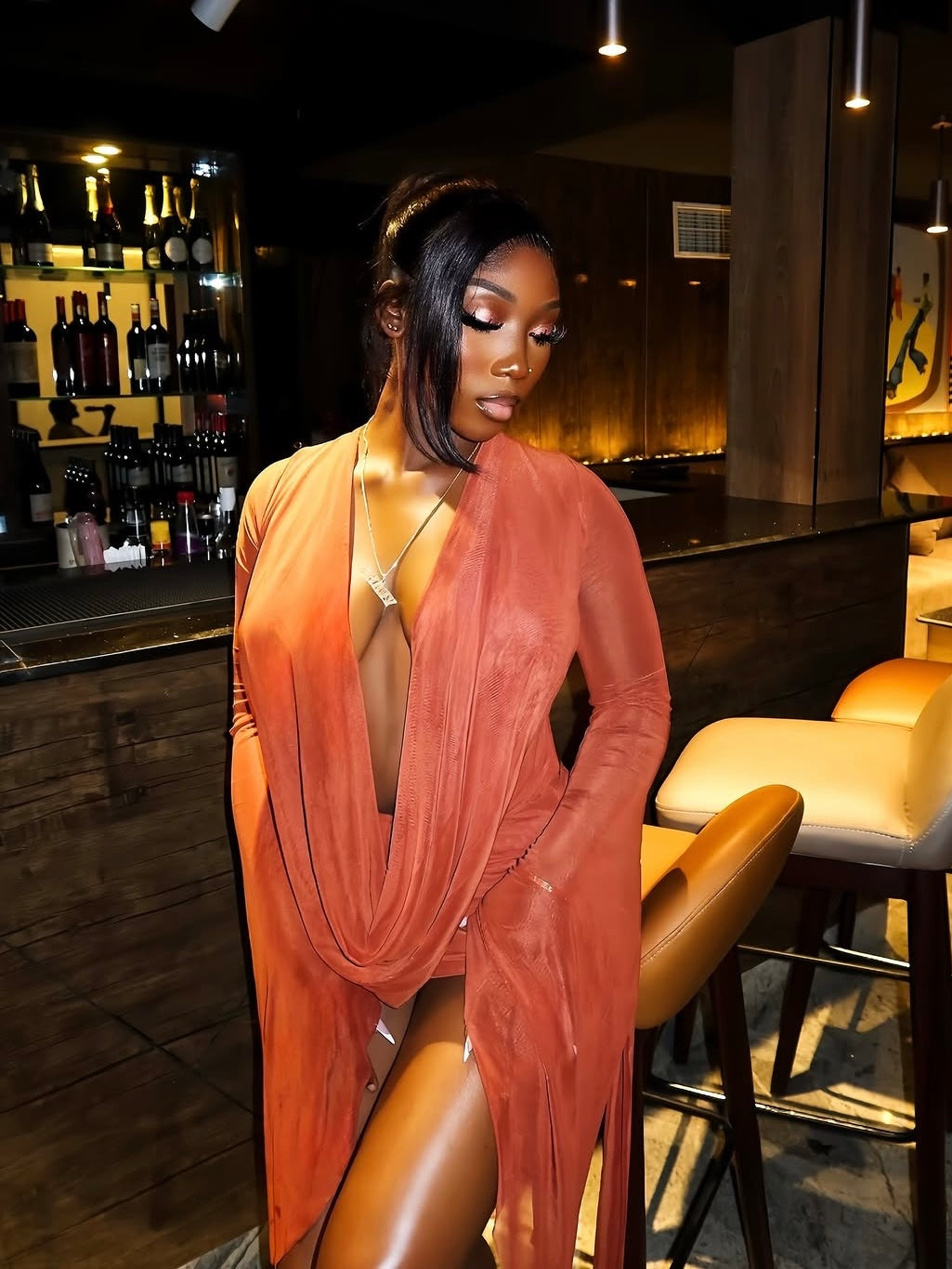 Amber Desire Mini Dress