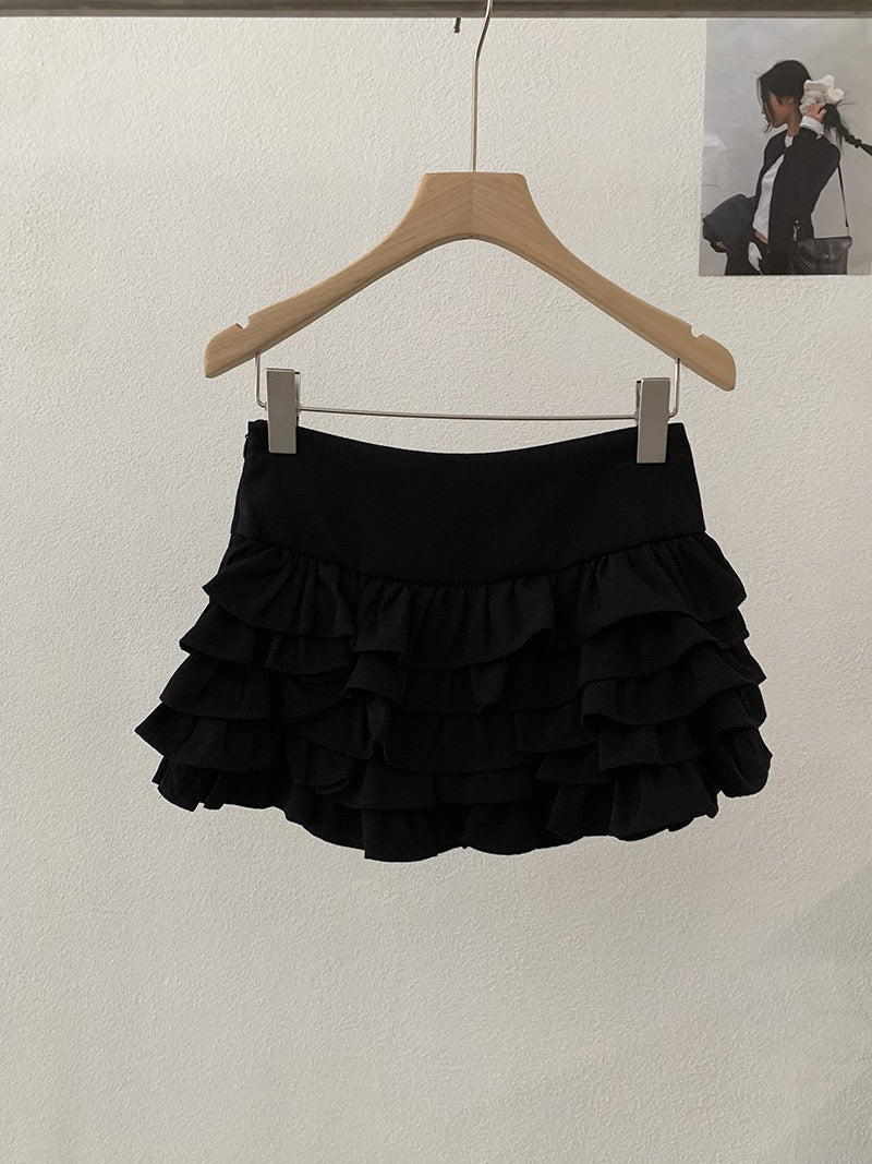 Bella Ruffle Mini Skirt