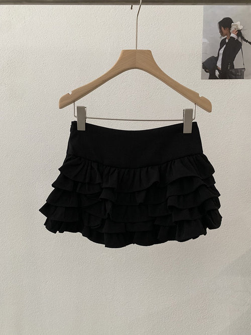 Bella Ruffle Mini Skirt