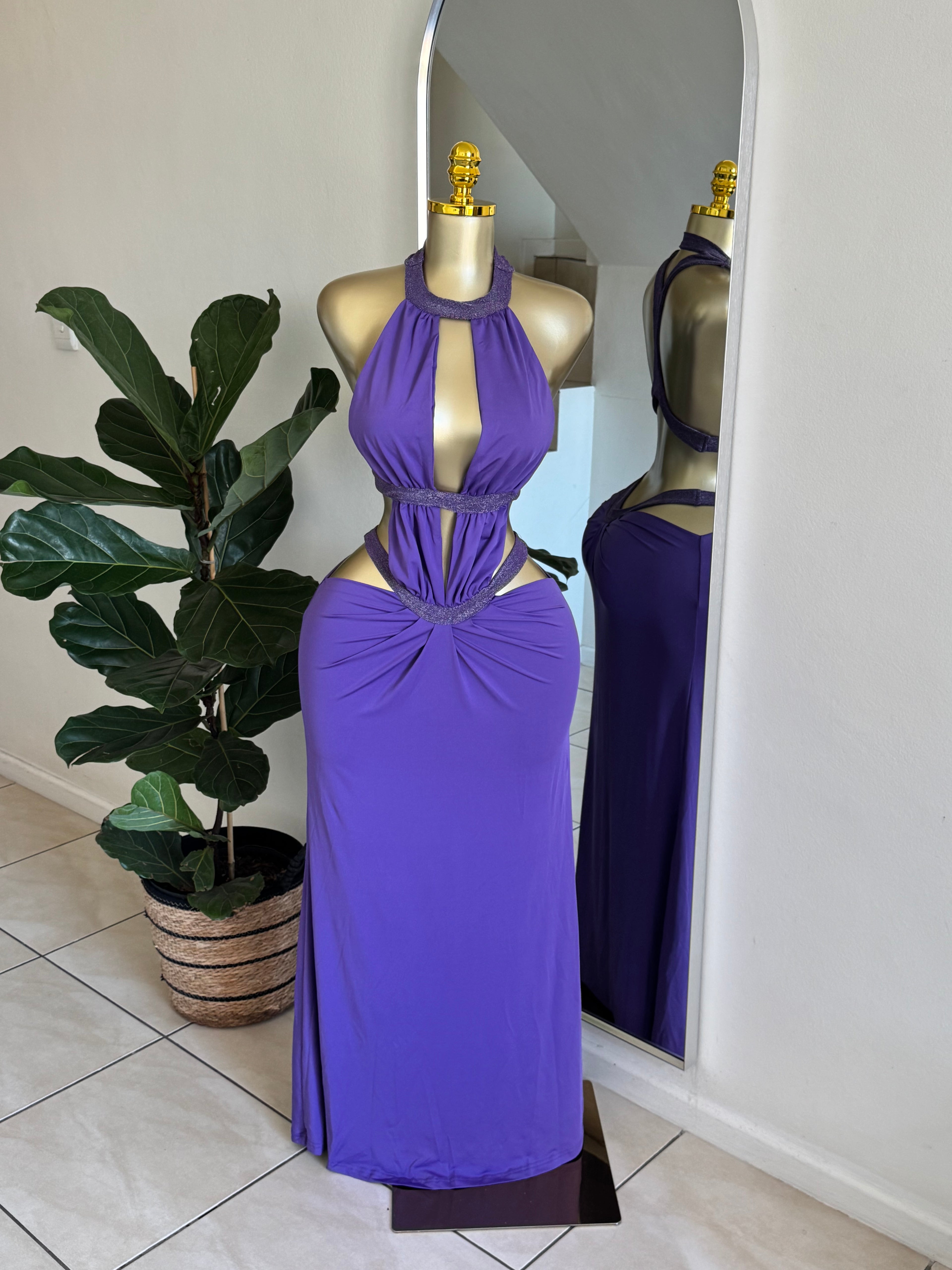 Amora Cut-Out Maxi Dress