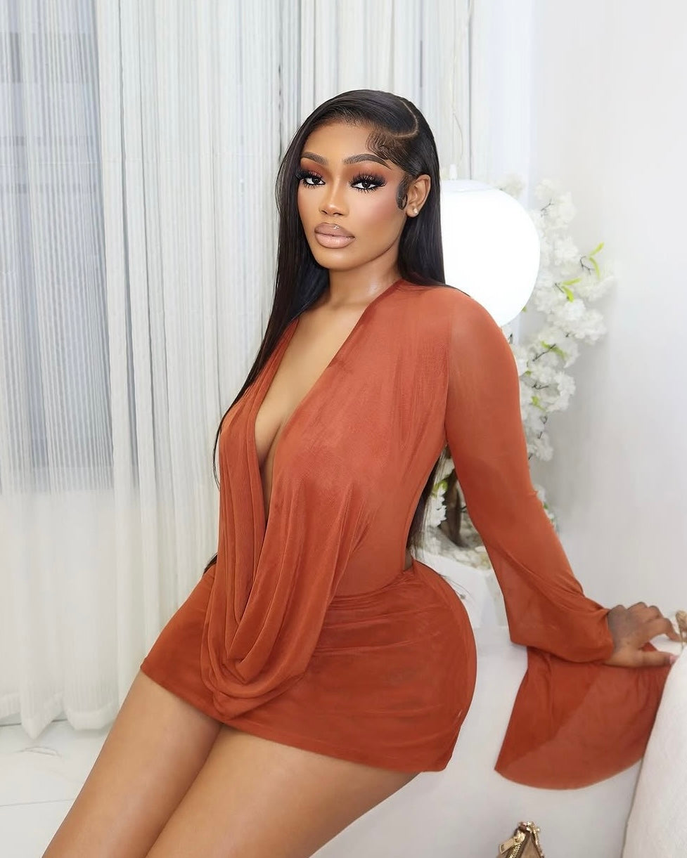 Amber Desire Mini Dress