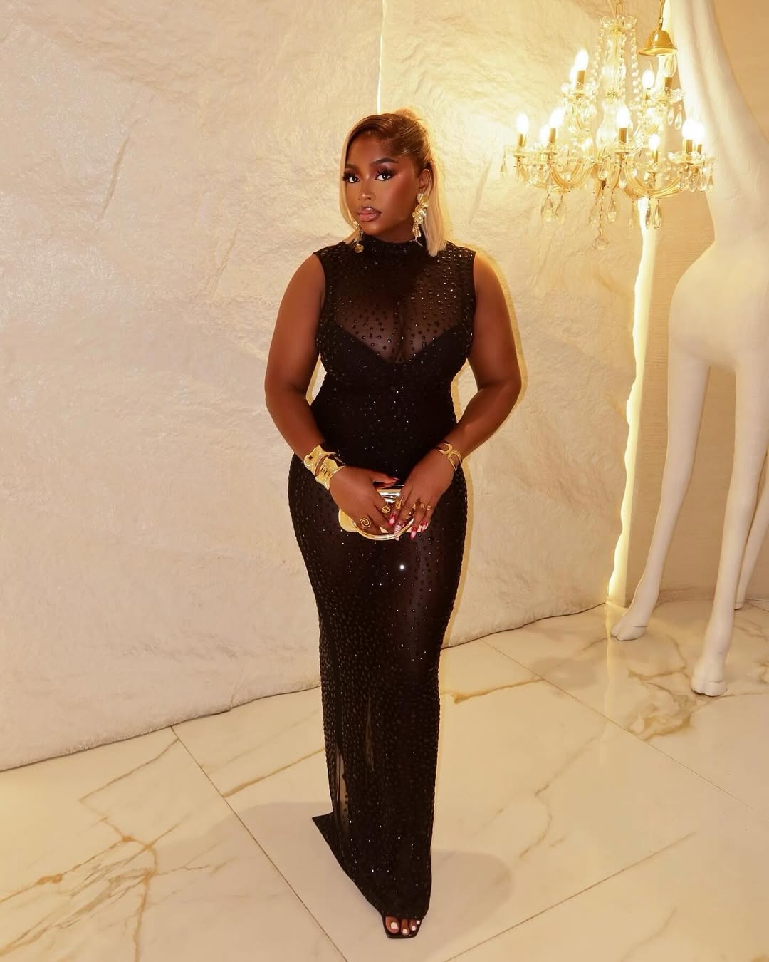 Noir Luxe Gown