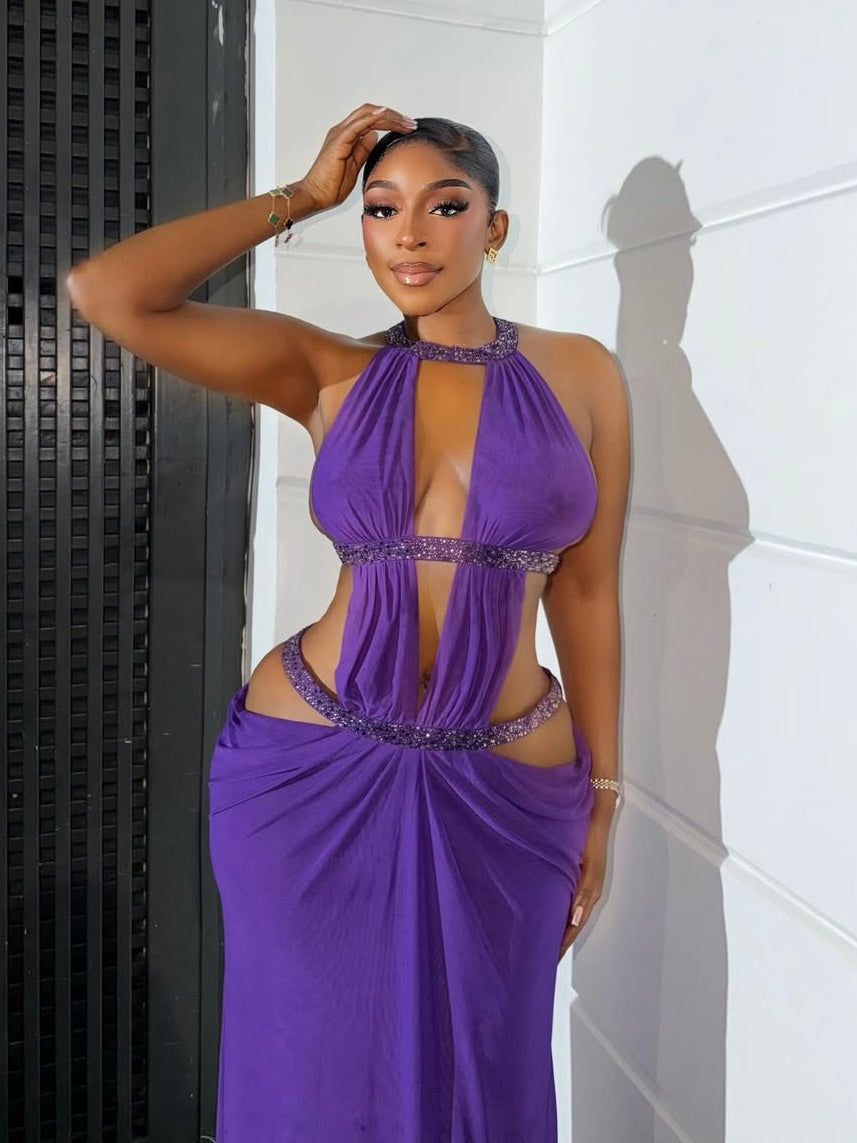 Amora Cut-Out Maxi Dress